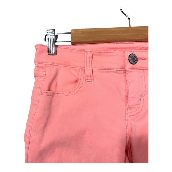 American Eagle Light Pink Jeggings - Size 2 - Picture 6 of 9
